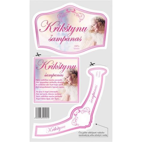 Etiketė su sudėtimi