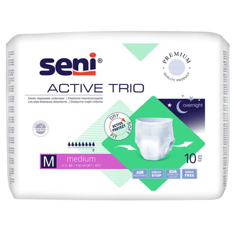 Seni Active sauskelnės-kelnaitės, dėvimos kaip apatinės kelnaitės