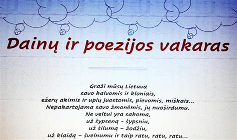 Poezijos interpretacija: žiemiška pasaka