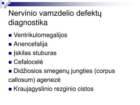 schematinis nervinio vamzdelio vystymasis nėštumo metu