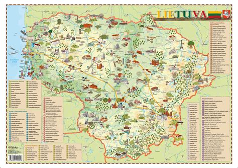 Lietuvos žemėlapis