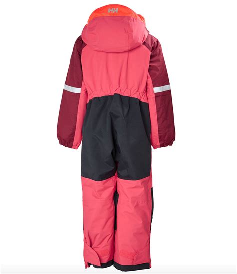 Rožinis vaikiškas kombinezonas su kailiuko detalėmis