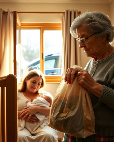 Moteris nerimauja, žiūrėdama į savo vaiką, kuris žaidžia su aukle