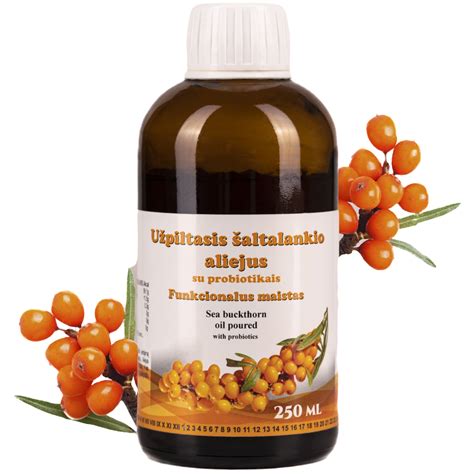 Šaltalankių uogos ir aliejus