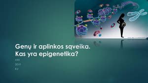Sąveika tarp genų ir aplinkos veiksnių sveikatai