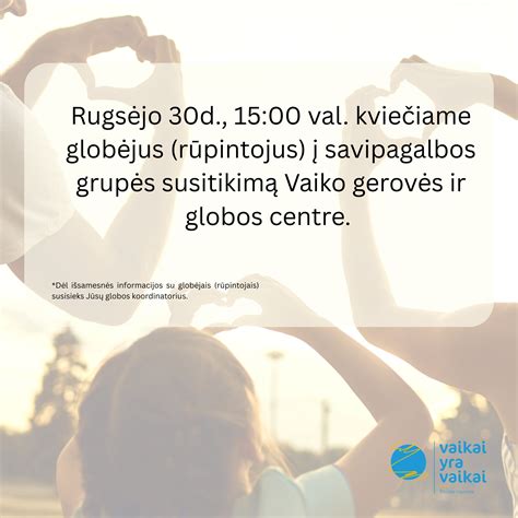 Vaiko gerovės ir globos centro veiklos principai