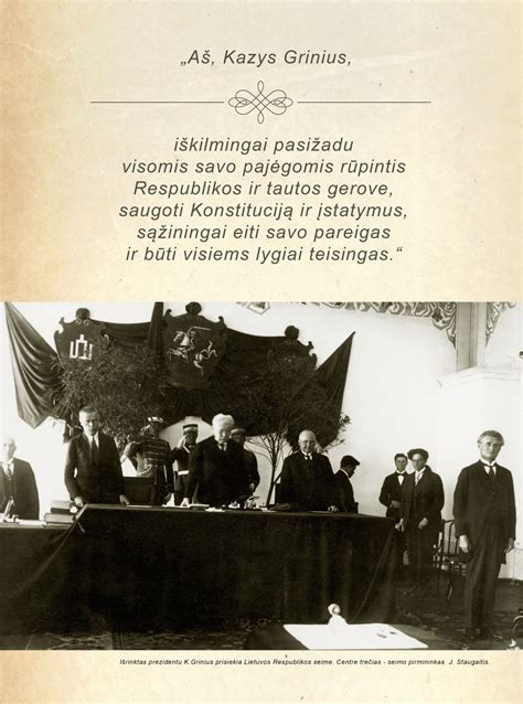 Kazys Grinius kaip Lietuvos Respublikos Prezidentas