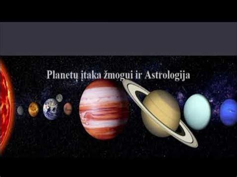 planetų įtaka savaitės dienoms