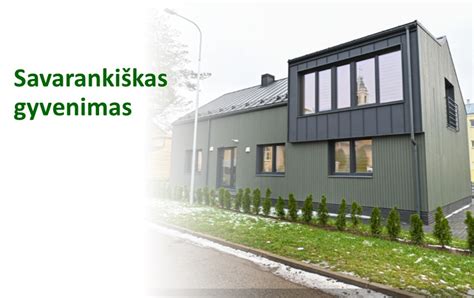 Savarankiško gyvenimo namų interjeras