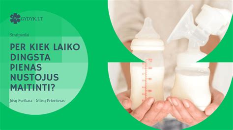 grafikas žindymo trukmės ir naudos