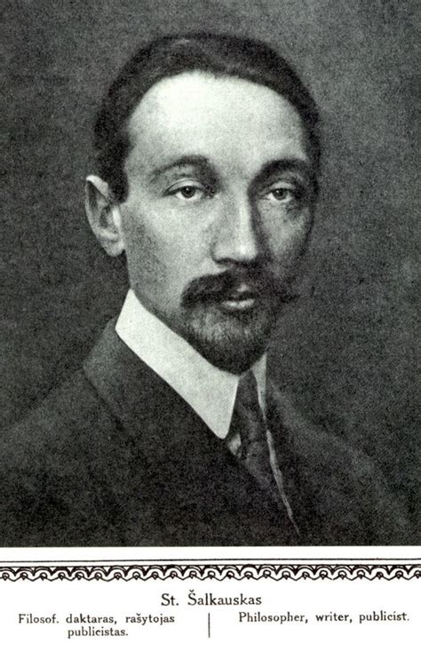 Stasys Šalkauskis studijų metais