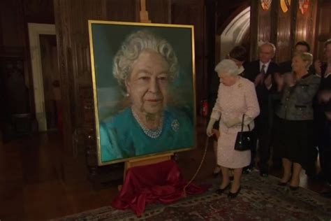 Karalienės Elžbietos II portretas