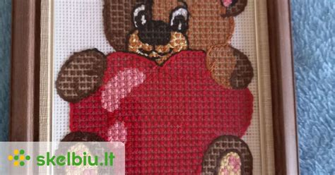 Siuvinėtas kūdikio paveikslėlis