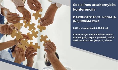 socialinės atsakomybės ir pagalbos svarba