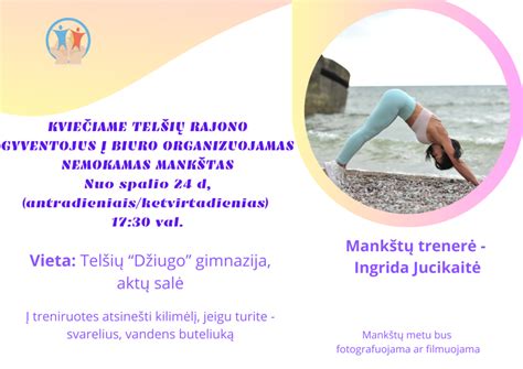 Nėščiosios mankštos pavyzdžiai