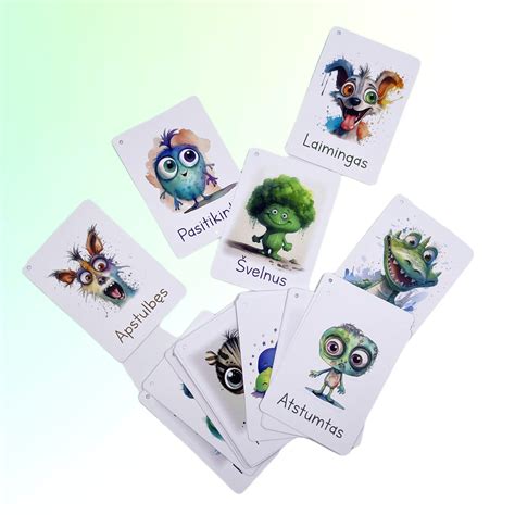 vaikas su emocijų kortelėmis