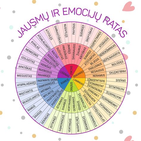 vaiko emocijų ratas darželyje