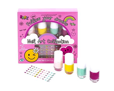 asortimentas vaikiškų nagų lipdukų