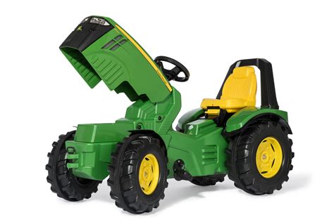 vaikiškas John Deere traktorius