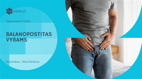 simptomai balanopostitas