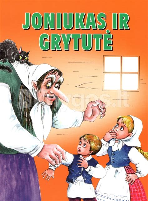 Iliustracija iš lietuvių liaudies pasakos „Joniukas ir Grytutė“