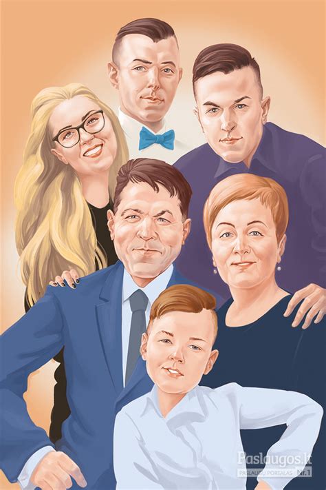 Vaicekauskų šeimos portretas