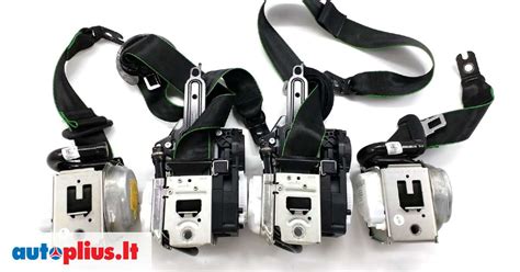 Bentley triračio saugos diržai ir detalės