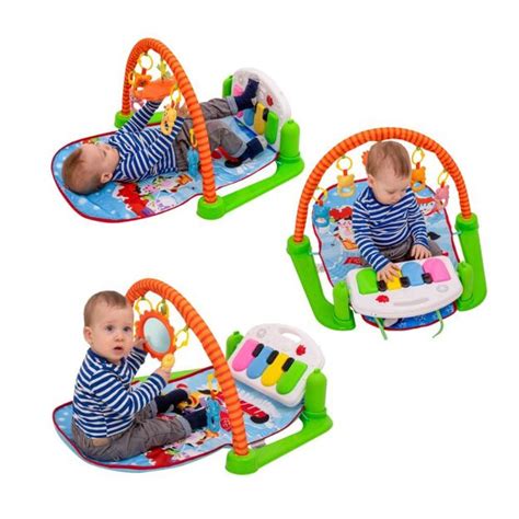 schematinis vaizdas kaip lavinamasis kilimėlis padeda vystyti vaiko raumenis