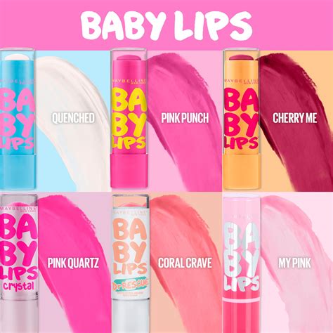 Maybelline Baby Lips lūpų balzamų tekstūra