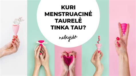 Menstruacinės taurelės išėmimo ir ištuštinimo schema
