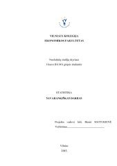 Statistika apie nėštumo komplikacijas pagal amžių