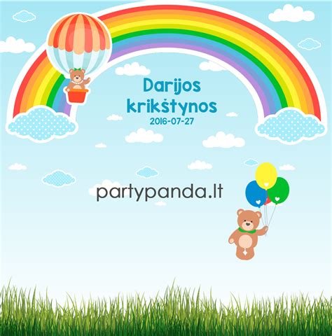 Foto siena su krikštynų atributika