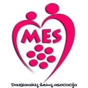Daugiavaikių šeimų asociacijos MES logotipas