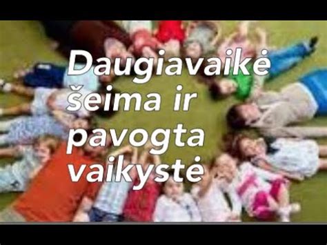 Daugiavaikė šeima sodo namelyje