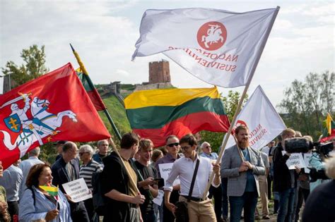 Protestuotojai Airijos referendumo metu