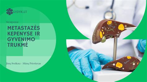 Vizualizacija naudingų medžiagų, esančių kepenyse