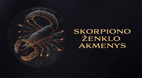 Skorpiono Zodiako ženklo simbolis