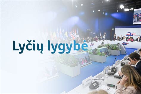 Lyčių lygybės simbolis darželyje