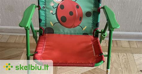 Sulankstoma vaikiška kėdutė