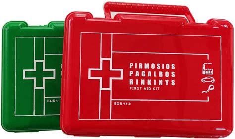 Pirmosios pagalbos rinkinys išmuštam dantiniui