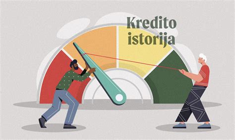 Infografika apie kredito istoriją