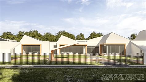 Nuotrauka naujo modernaus darželio