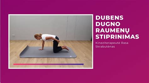 Pratimai dubens dugno stiprinimui nėštumo metu