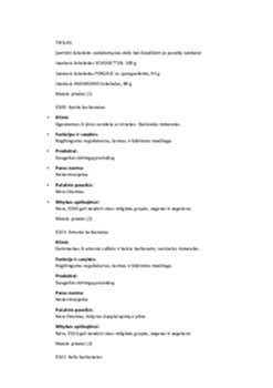 sudedamosios dalys ir jų poveikis odai