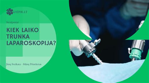 Laparoskopijos procedūra