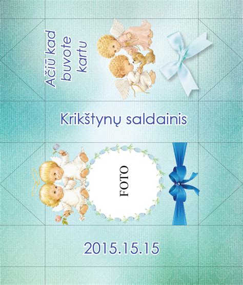 Skaičiuoklė krikštynų saldainių popieriukų kainai