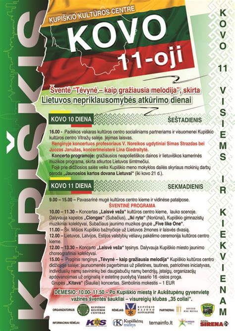 Šventė, skirta Lietuvos nepriklausomybės atkūrimo dienai