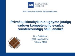 Statistika: valstybinių ir privačių ikimokyklinio ugdymo įstaigų Lietuvoje