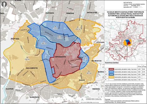Schema su laisvų vietų pasiskirstymu Vilniaus darželiuose