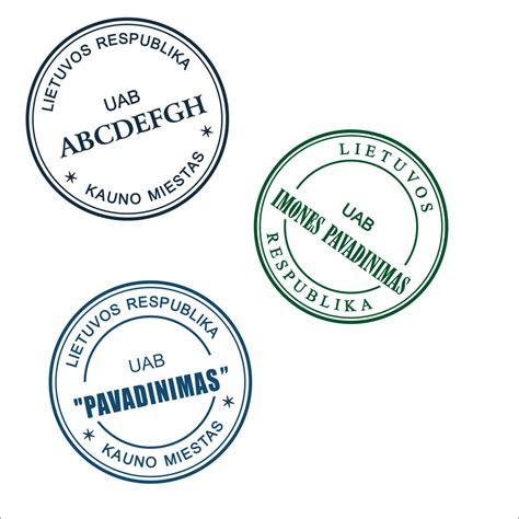 Sertifikatas su parašu ir antspaudu